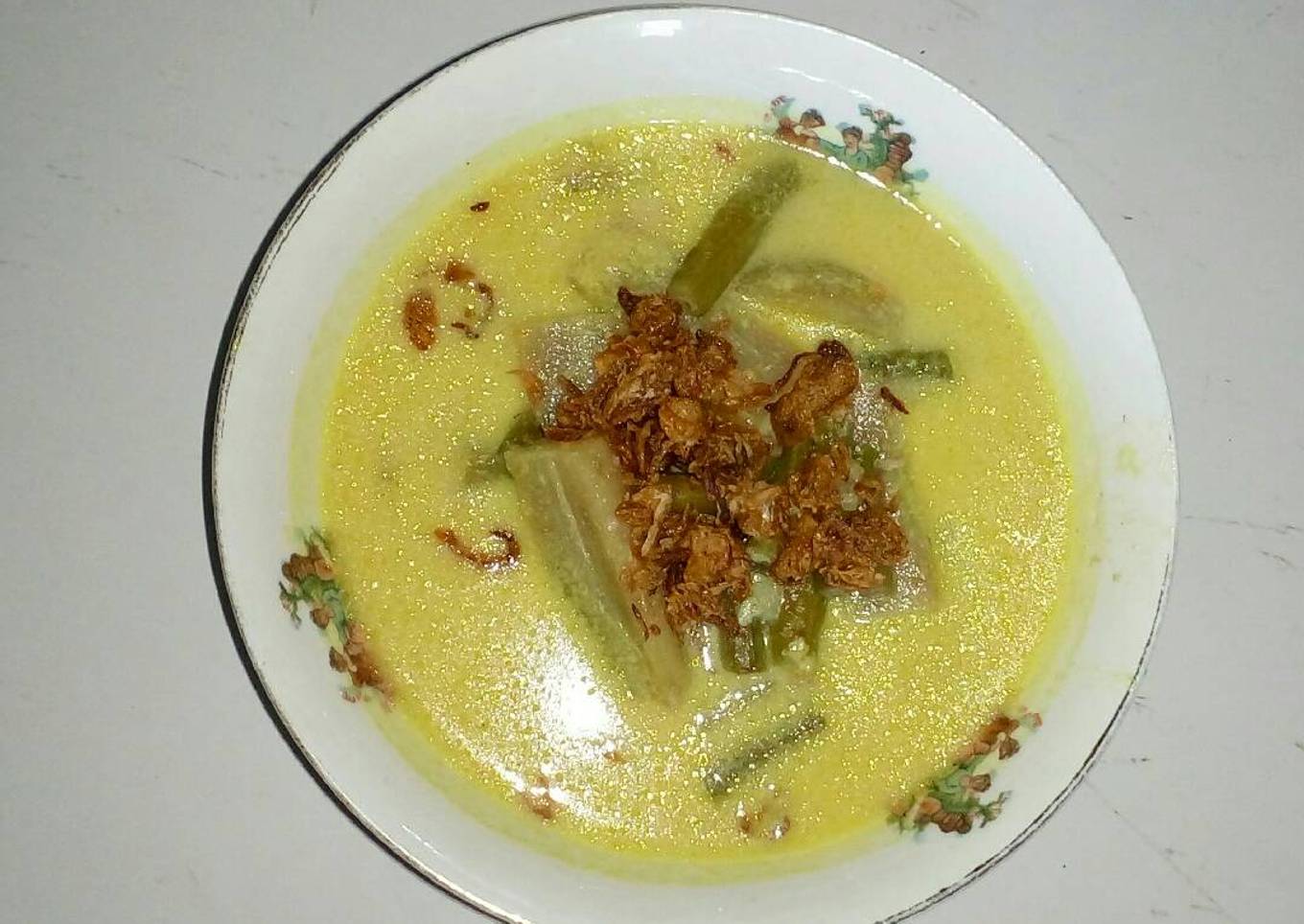 Sayur lodeh ala kadarnya