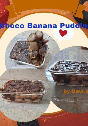 Foto resep Choco Banana Pudding