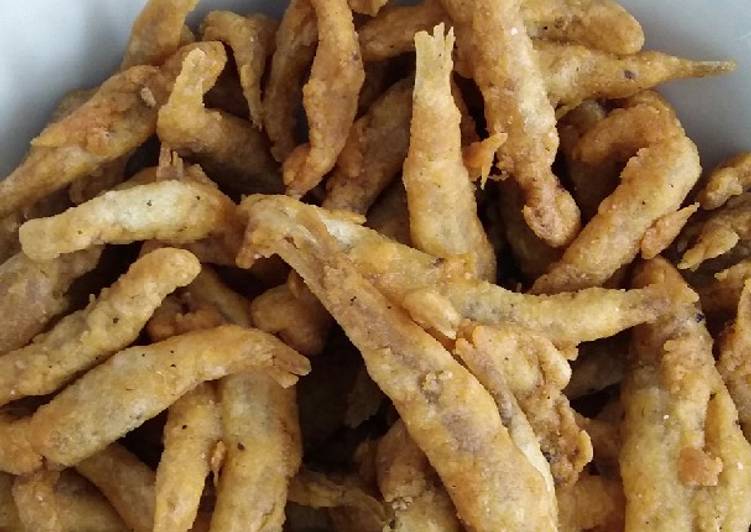 Teri goreng crunchy