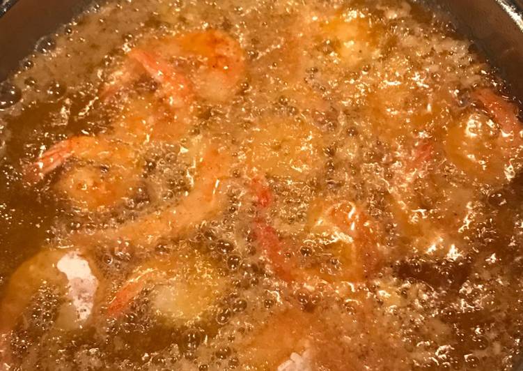 Simple Way to Make Super Quick Homemade Easy Fried Shrimp