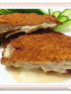 爆漿~檸檬起司豬排 的食譜成品照片