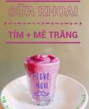 Bữa Phụ - Sữa Khoai Tím - Mè Trắng