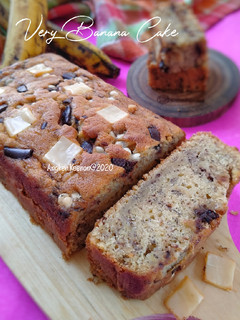 Foto resep Very Banana Cake (No Mixer)