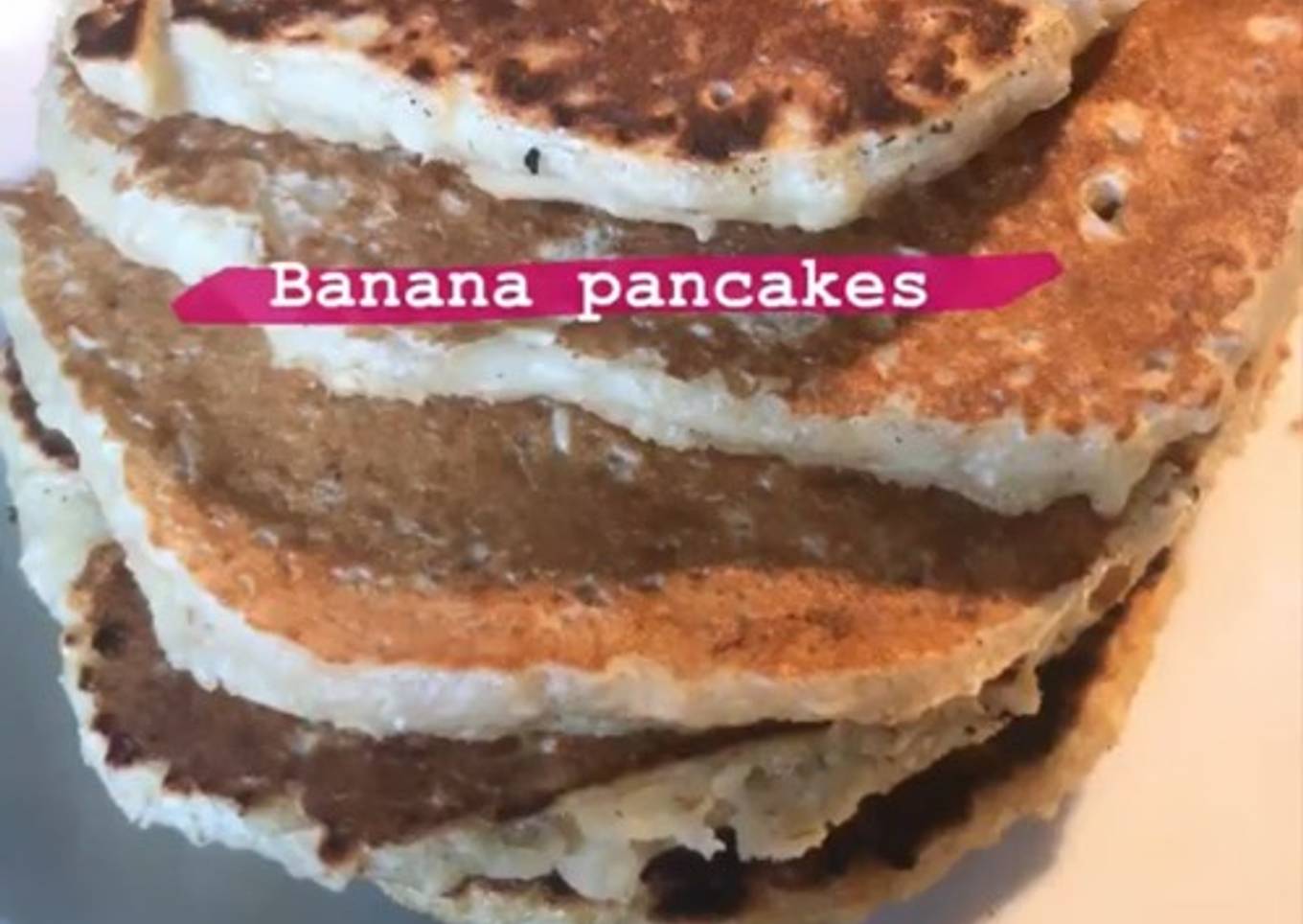 ✨Banana pancakes sin harina