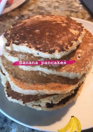Una foto de ✨Banana pancakes sin harina