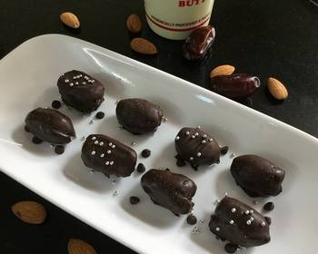 How To Prepare Recipe Chocolate Covered Stuffed Dates Recipe Delicious Steady