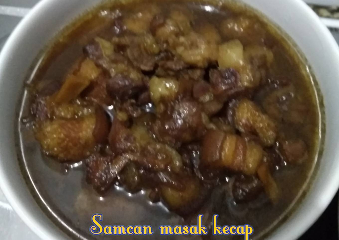 Samcan masak kecap (non halal 55)
