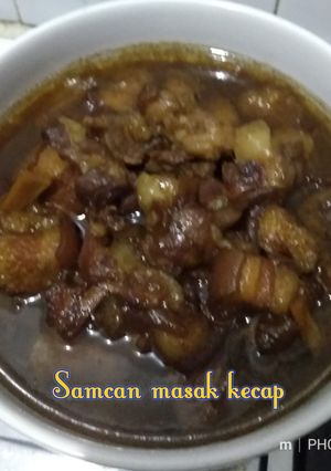 Foto resep Samcan masak kecap (non halal 55)