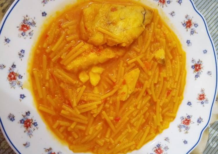 Bacalao en amarillo