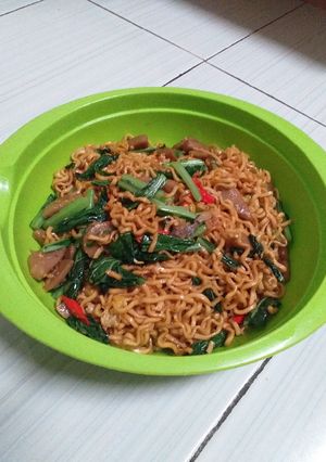 Foto resep Mie goreng pedas manis
