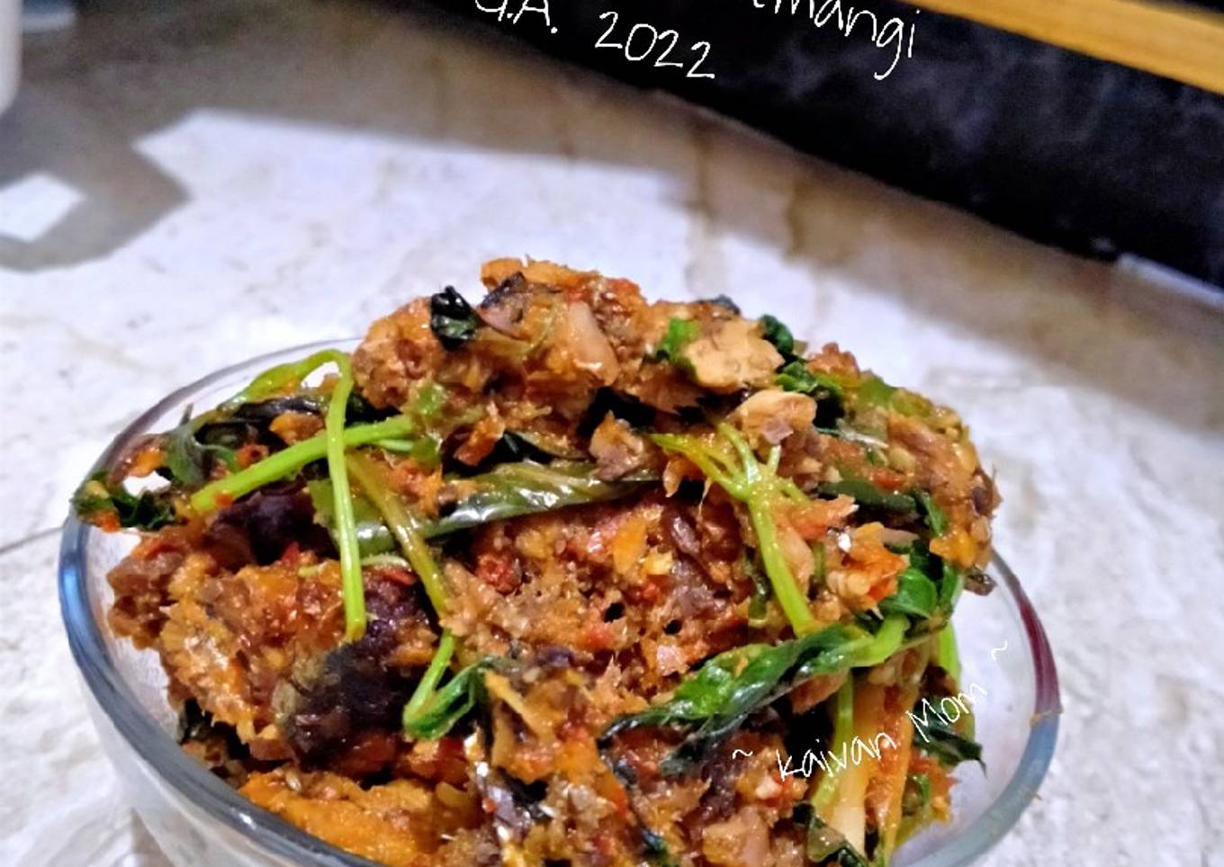 16. Sambel Sarden kemangi