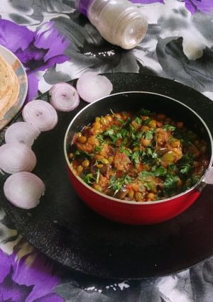રીંગણ અને તુવેર નું શાક (Ringan Tuver Sabji Recipe in Gujarati) રેસીપી મુખ્ય ફોટો