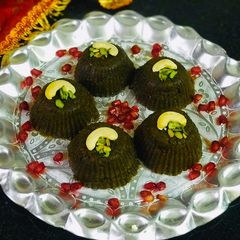 Buckwheat Halwa A picture of Buckwheat Halwa.