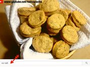 Una foto de scones sin huevo dulces