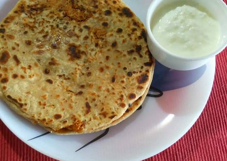 Easiest Way to Prepare Homemade Mixture Paratha