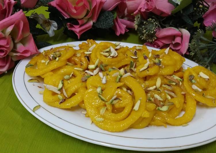 Steps to Prepare Homemade Suji Jalebis