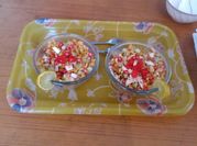 A picture of paneer chaat