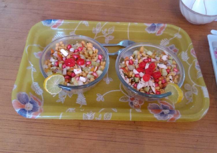 Recipe of Super Quick Homemade Bundi chaat