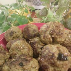 Delicious meatballs A picture of Delicious meatballs.