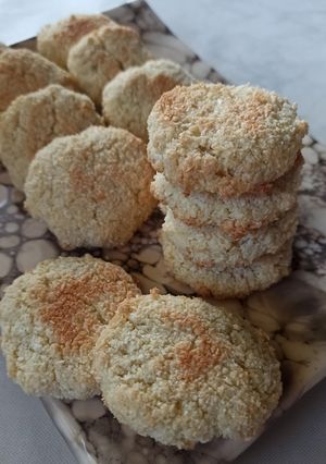 Una foto de Galletas de coco rallado