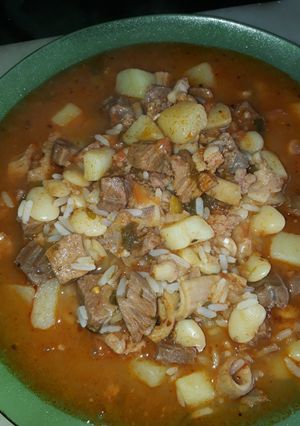 Una foto de Guisito de mondongo a mi gusto 😋