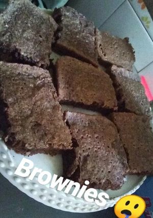 Una foto de Brownies con cacao