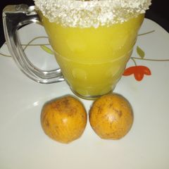 Agwaluma juice A picture of Agwaluma juice.