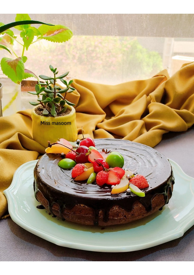 عکسی از دستور کیک شکلاتی