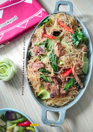Foto resep Bihun Goreng Kambing