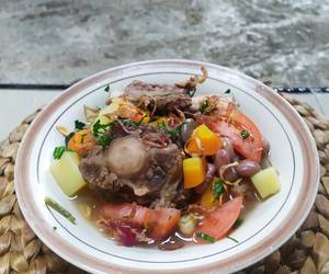 Resep Populer Sop Buntutigabalungan sapi Lezat Mantap Resep Populer Sop Buntutigabalungan sapi Lezat Mantap