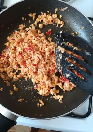 A picture of Scrambled egg.