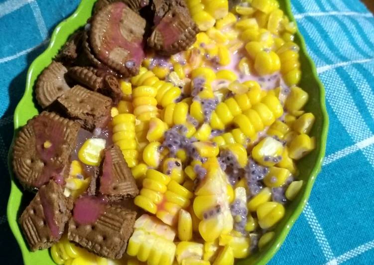 Es Jagung Coklat Suka-Suka