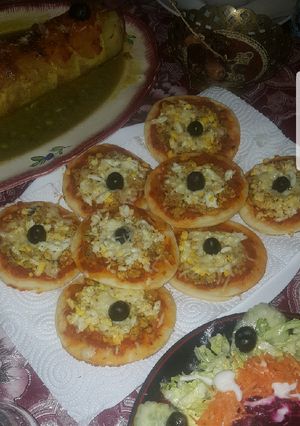 صورة لوصفة ميني بيتزا