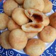 Singkong parut isi Gula merah (jemblem)