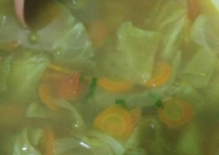 Resep Sayur Sop Tanpa Ayam Sederhana Oleh Vorina Sutanti