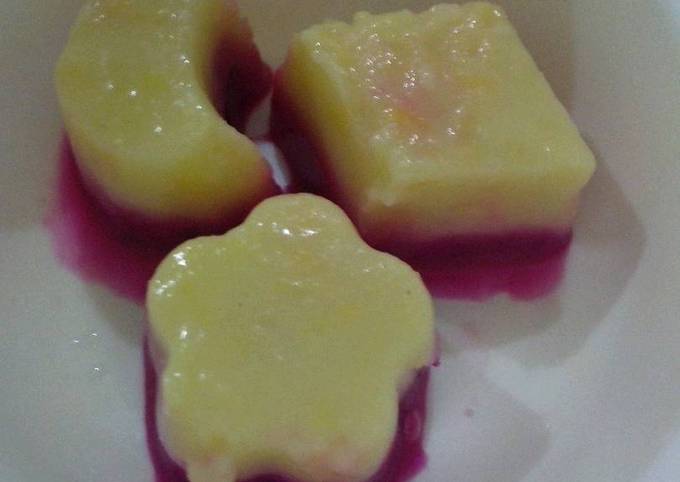 Resep Puding Buah Naga Kacang Hijau Mpasi Oleh Yessy Kristiani Cookpad