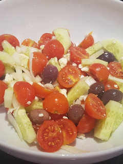Una foto de Ensalada griega