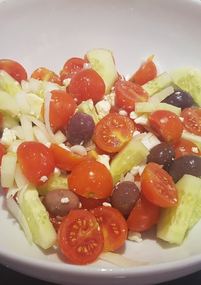 Una foto de Ensalada griega