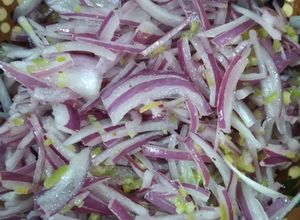 Una foto de Salsa de cebolla y habanero para cochinita pibil