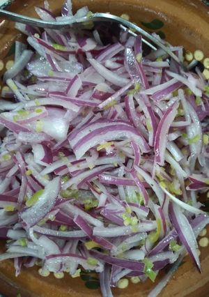 Una foto de Salsa de cebolla y habanero para cochinita pibil