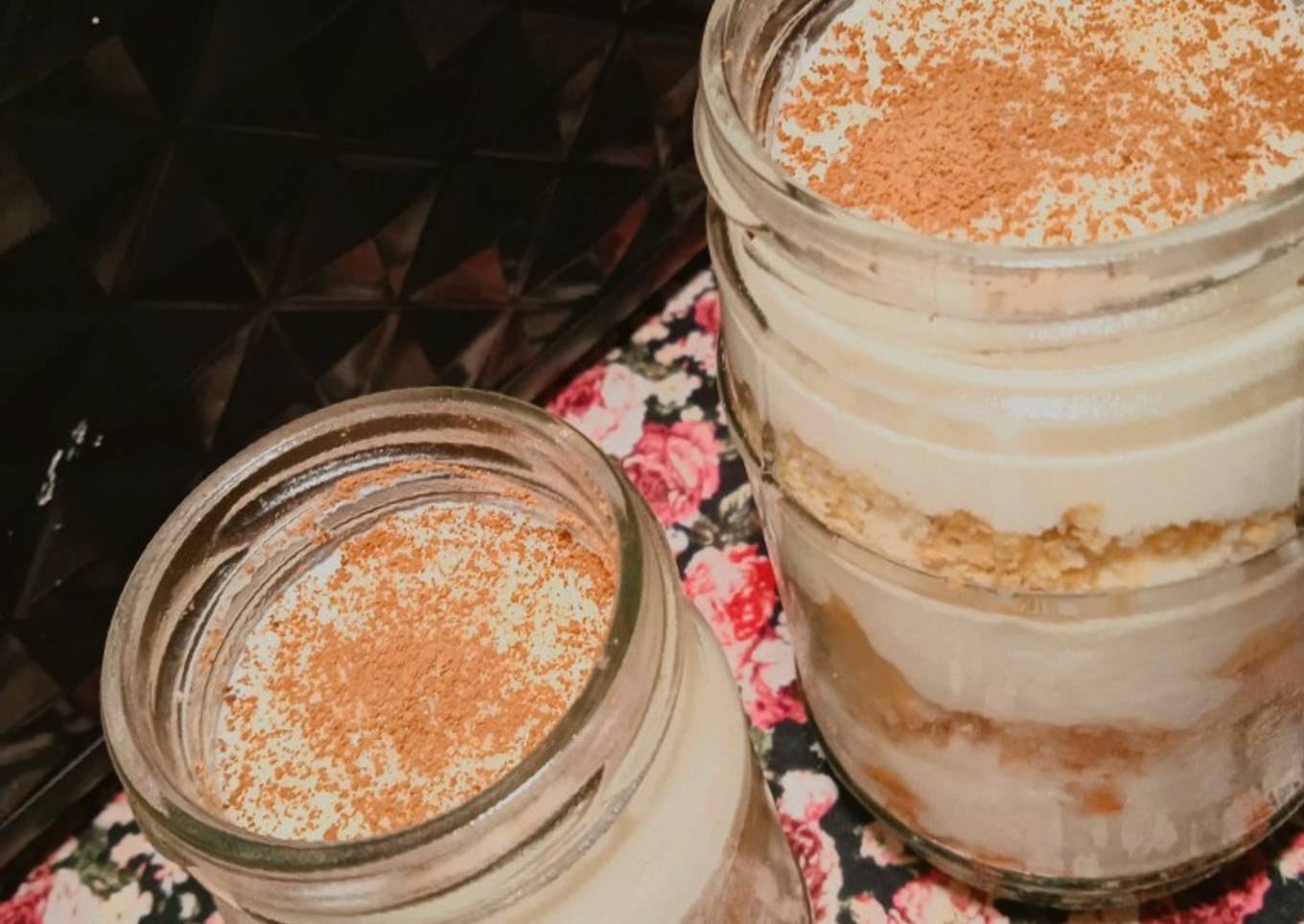 Cheese Cake in jar (no bake)