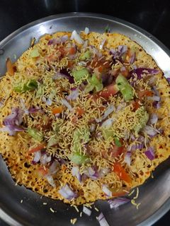 मसाला पापड़ (masala papad recipe in hindi) रेसिपी मुख्य फोटो