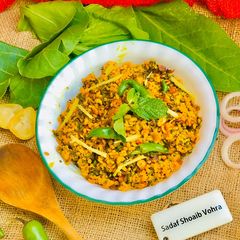 A picture of Fry Daal palak.