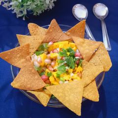 A picture of Gluten free Jowar Nachos.