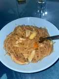 Fideos chinos con pollo