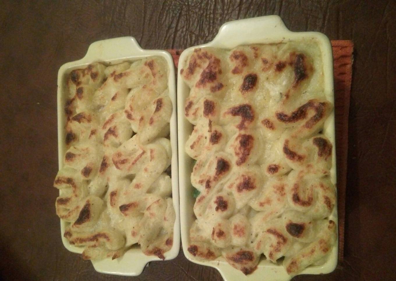 Gratin de viande hachée au pomme de terre