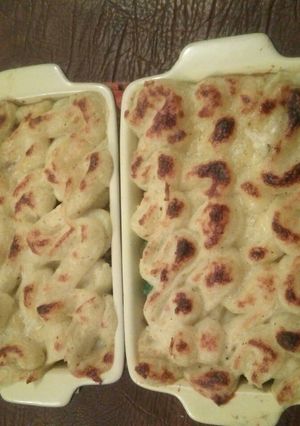 Une photo de Gratin de viande hachée au pomme de terre