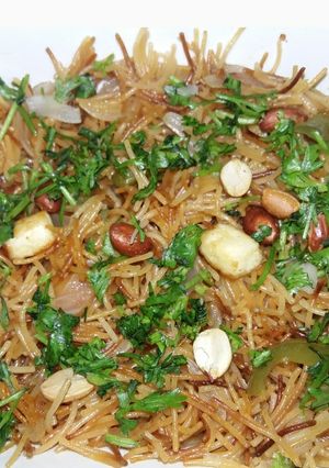 A picture of Indo Chinese Seviyaan with a twist.