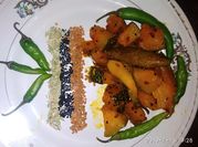 A picture of pumpkin raw mango