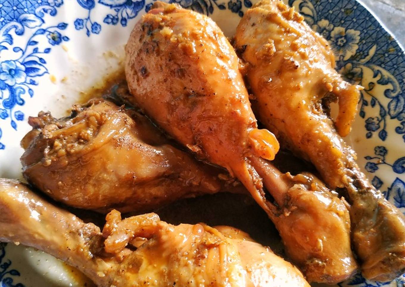 Semur ayam kecap berempah